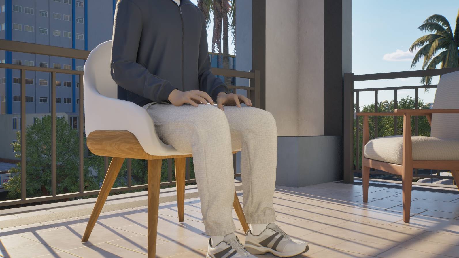 Minimal dinning chair