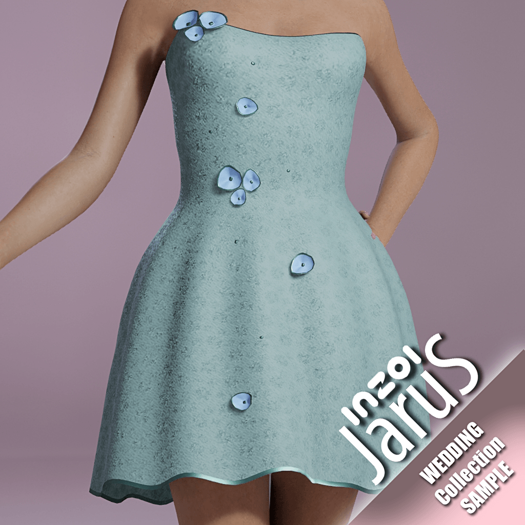 Gown Dress 7 - inZOI Create a Zoi - CurseForge