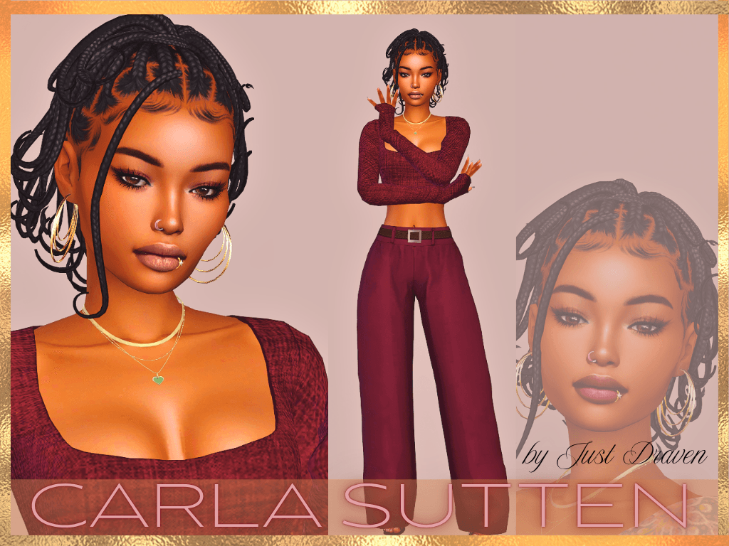 Carla Renea Sims 💞Carla Sutten💞 - Gallery - The Sims 4 Sims / Households - CurseForge