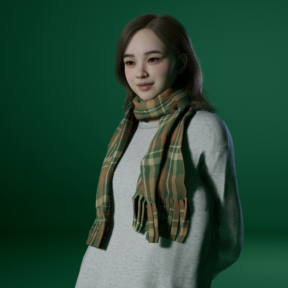 🧣 Cozy Plaid Scarf