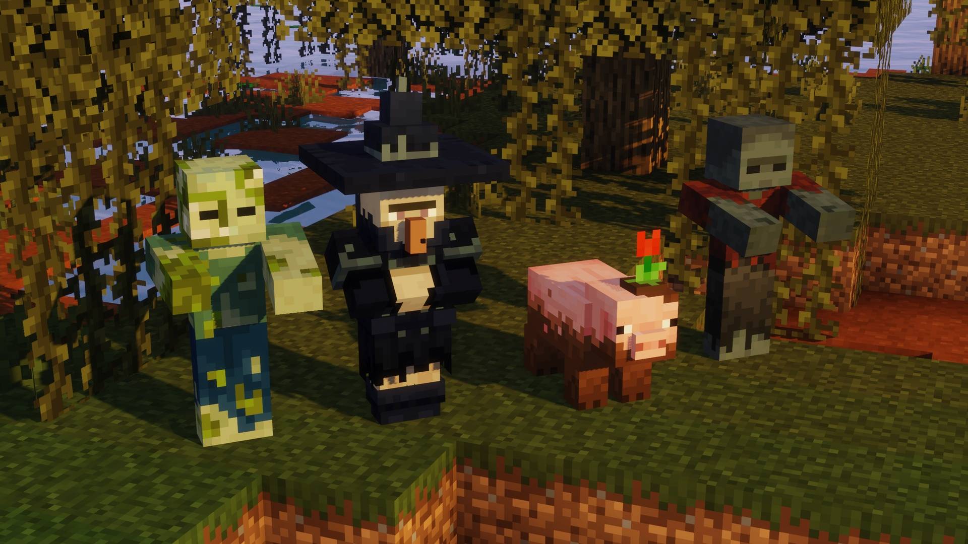 Another collection of Minecraft Earth mobs