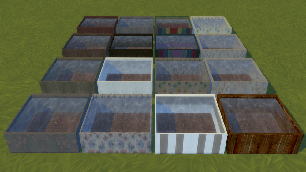 Thumbnail These are the Clean Wooden Aquatic Planters