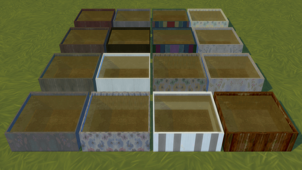 Thumbnail These are the Dirty Wooden Aquatic Planters