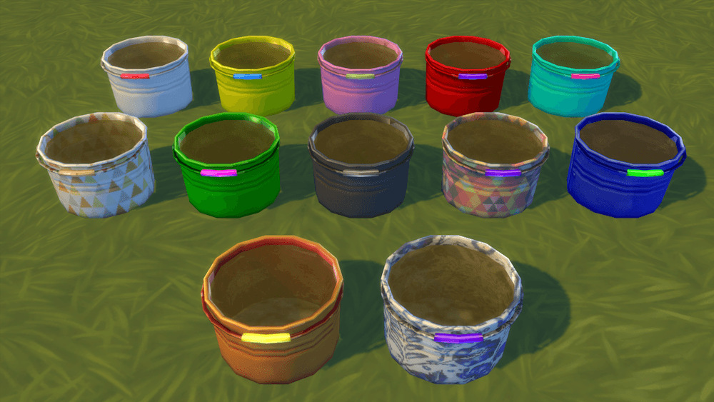 Thumbnail These are the Dirty Bucket Beauty Aquatic Planters