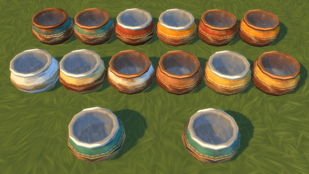 Thumbnail There are the Clean Ancient Jar Aquatic Planters