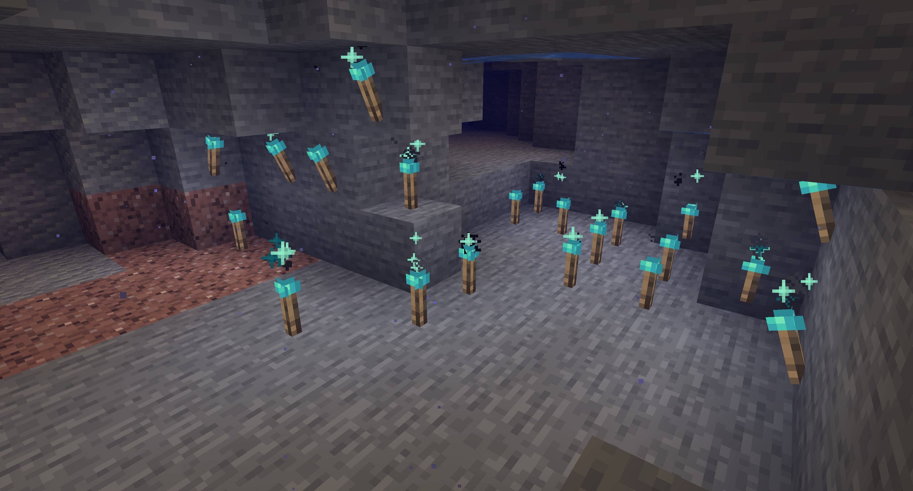 Glow torches are able to be used under water