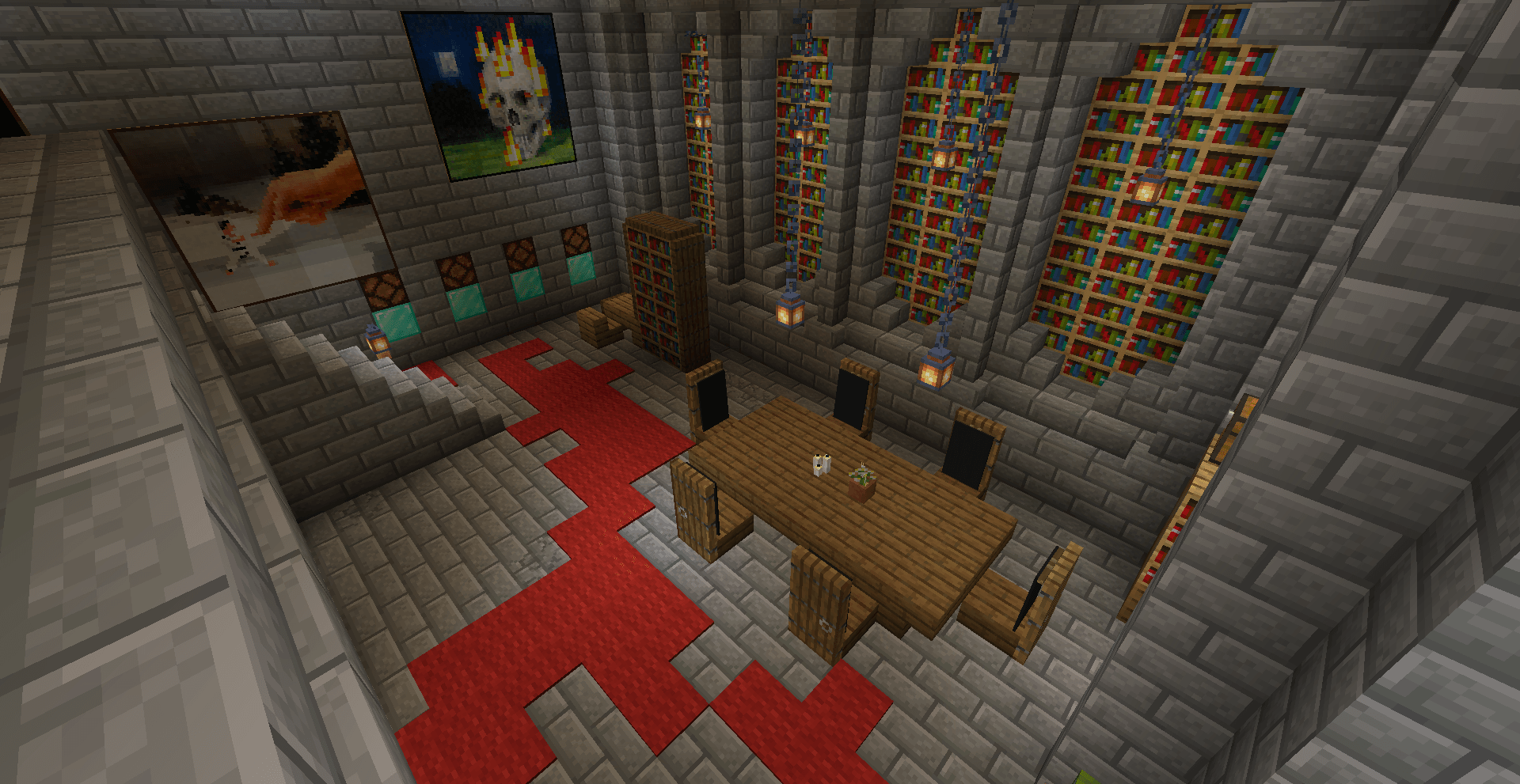 Escape Room Library Gallery Minecraft Worlds Curseforge
