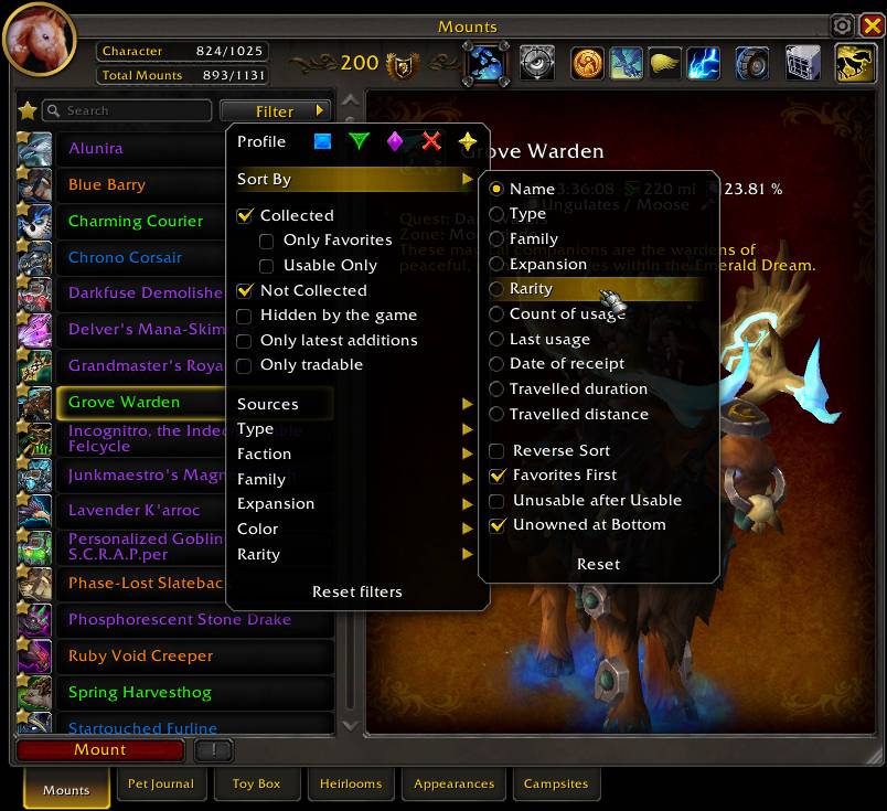 Capture d’écran n°2 de Mount Journal Enhanced Capture d’écran n°2 de Mount Journal Enhanced