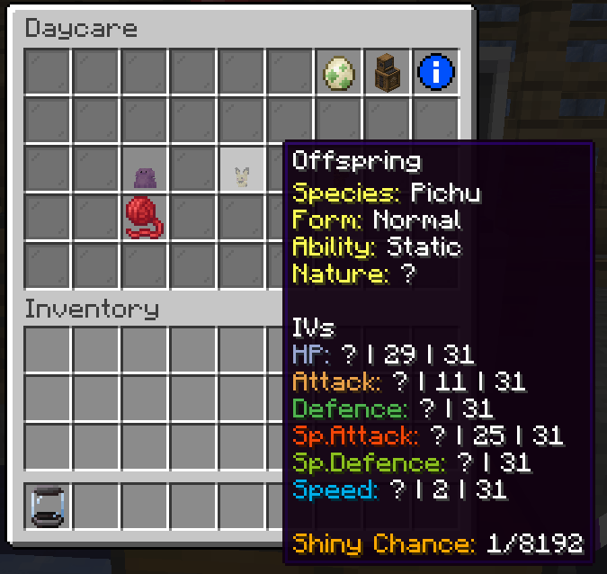 Thumbnail Daycare+ makes breeding more intuitive, it explains the effects of held items in the menu and shows how they can affect the resulting egg.