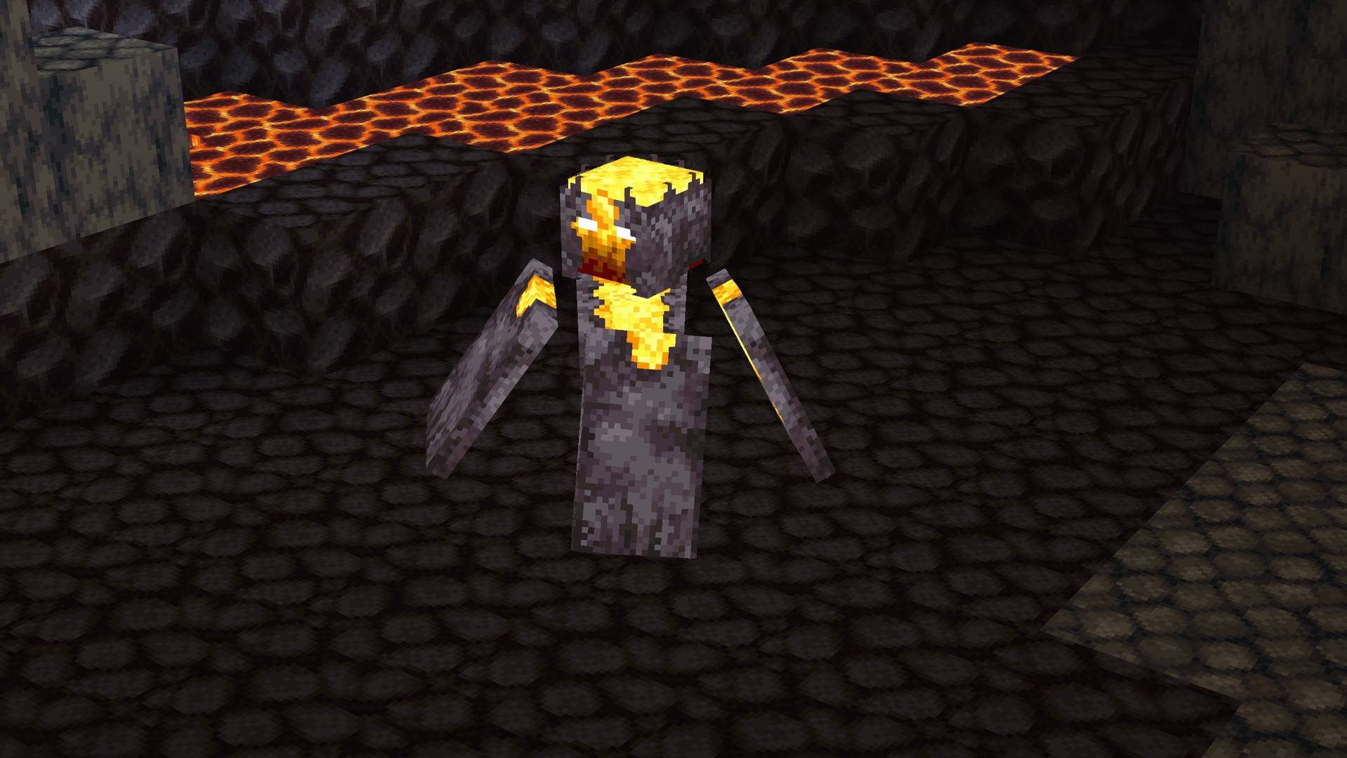 Blazes randomly spawn as the Blaze Knight
