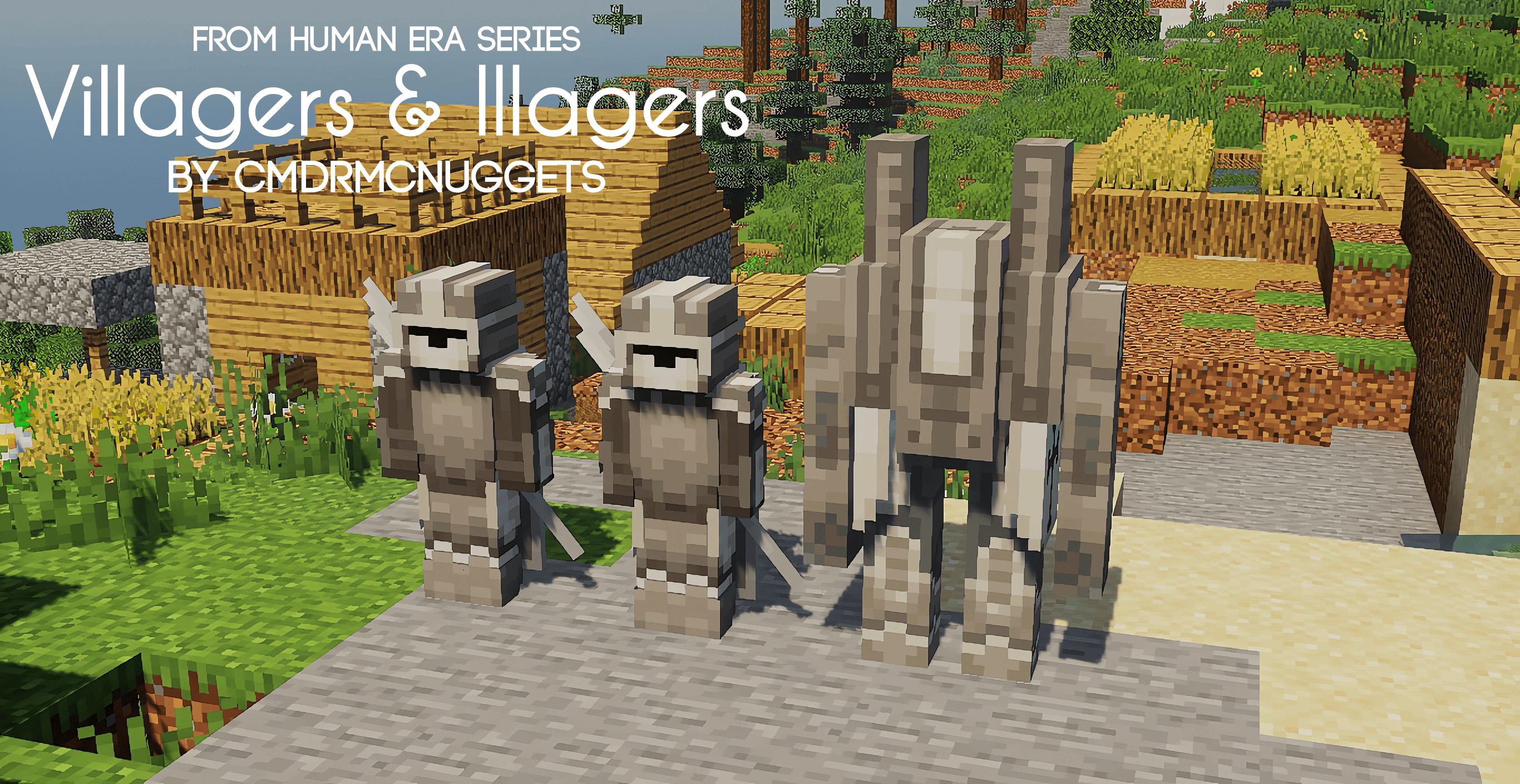 [ Java ] Human Era: Villagers & Illagers X Fresh Animations - Minecraft ...