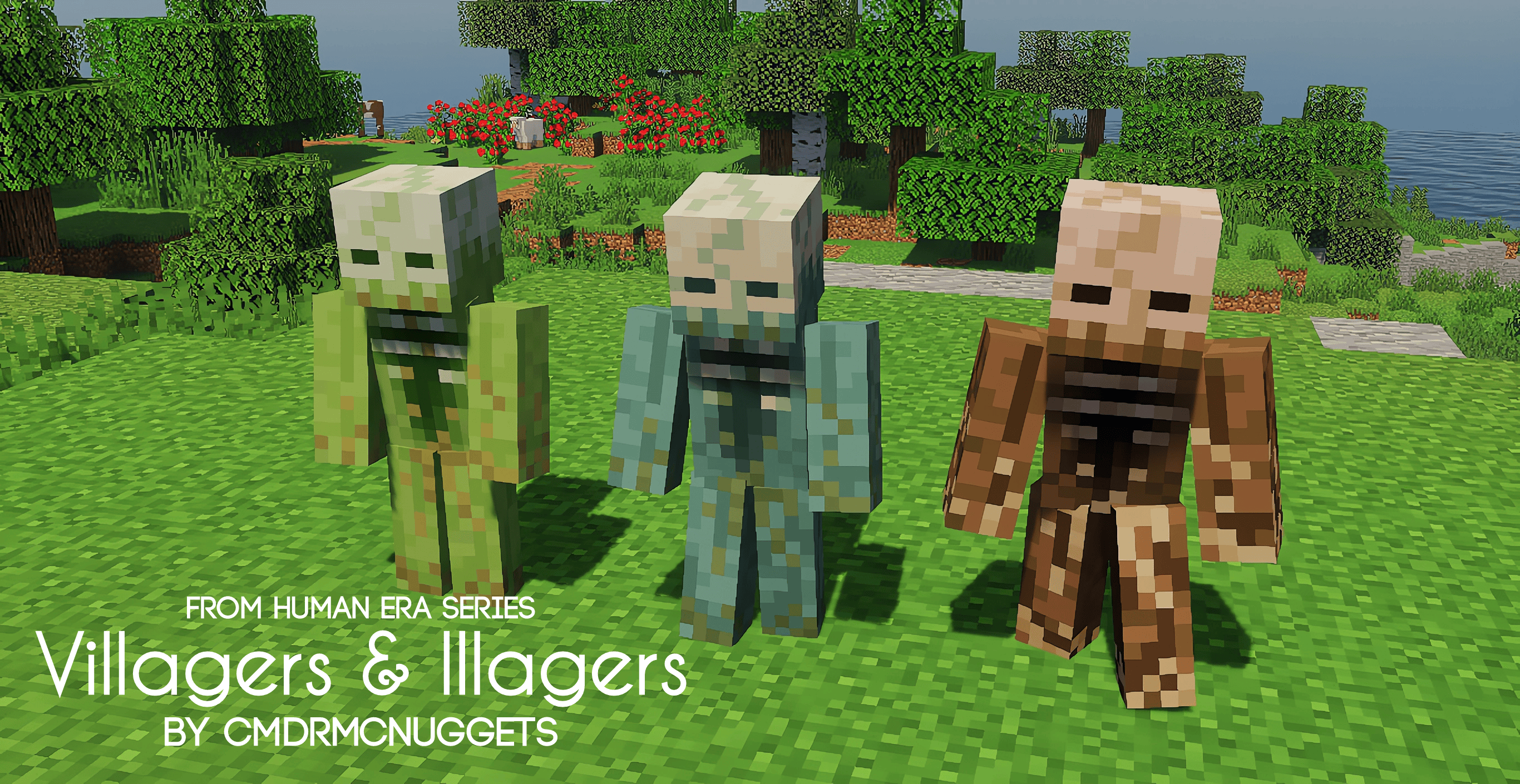 [ Java ] Human Era: Villagers & Illagers X Fresh Animations - Minecraft ...