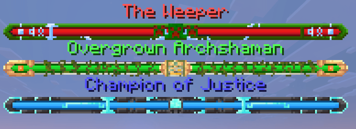 Thumbnail New bossbars, added in 0.7.2
