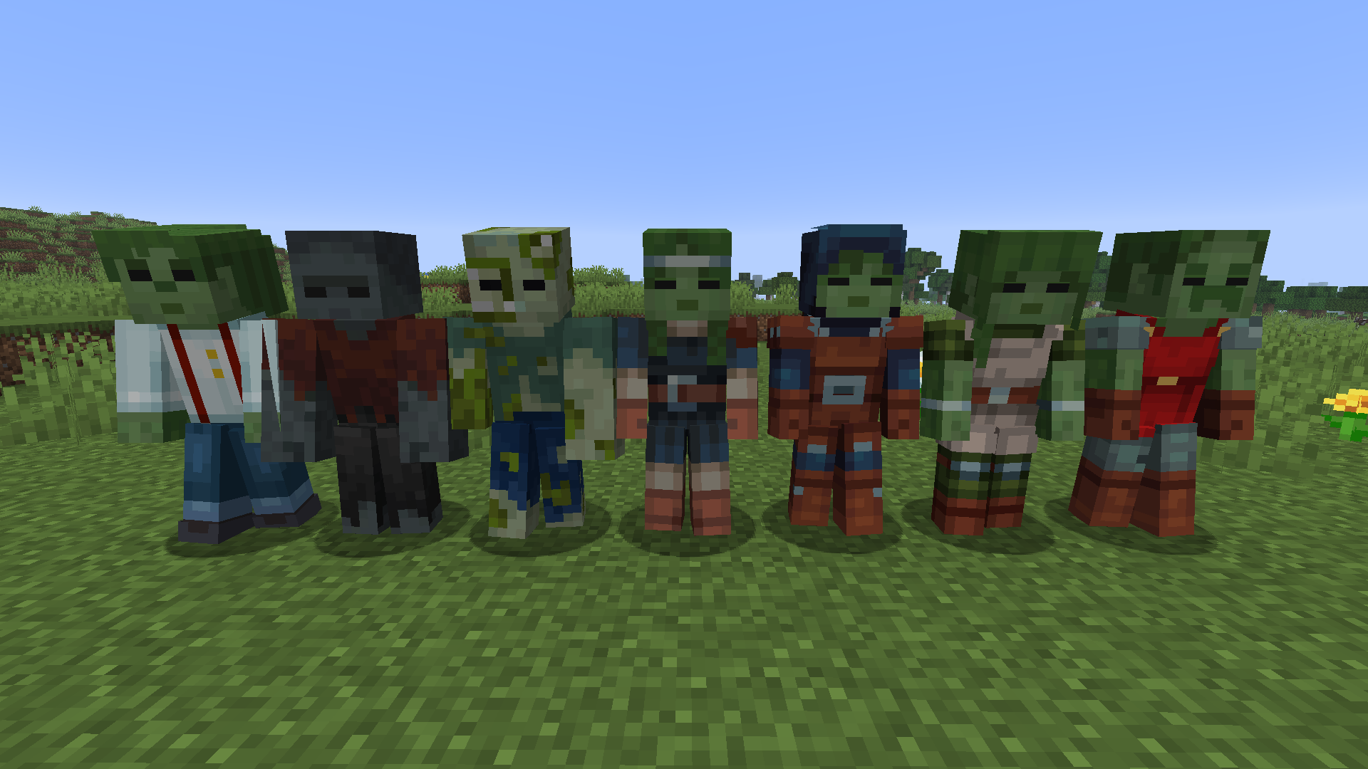 AL's Zombies Revamped x Fresh Animations Gallery Minecraft Resource