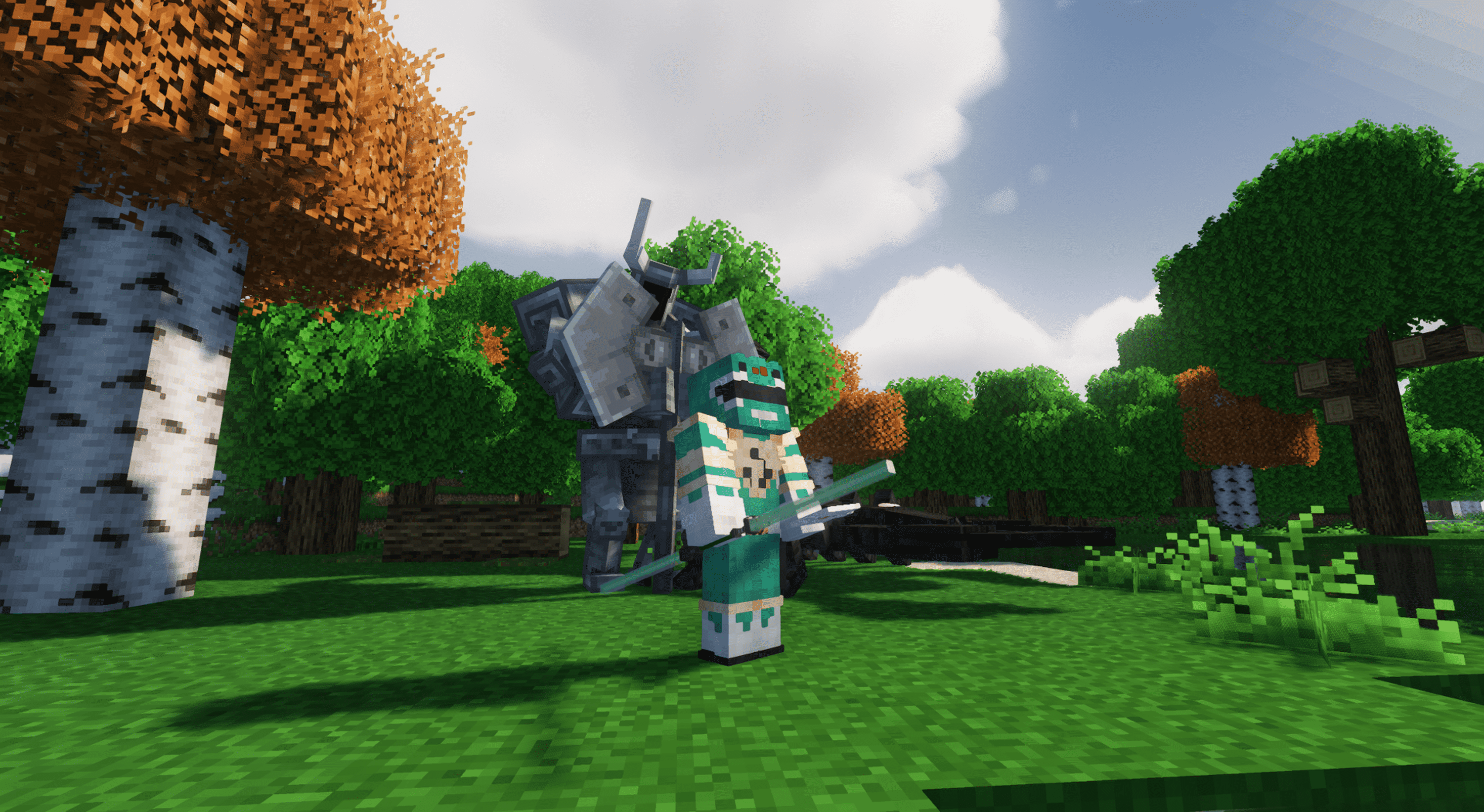 Only fitting to wield a Green Lightsaber!