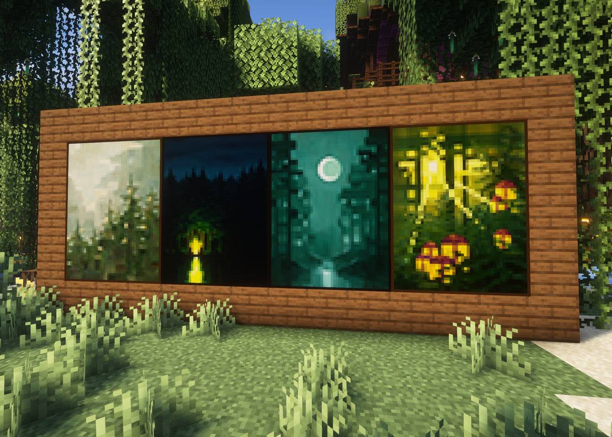 Landscape Paintings by Luiza Niechoda - Gallery - Minecraft Resource