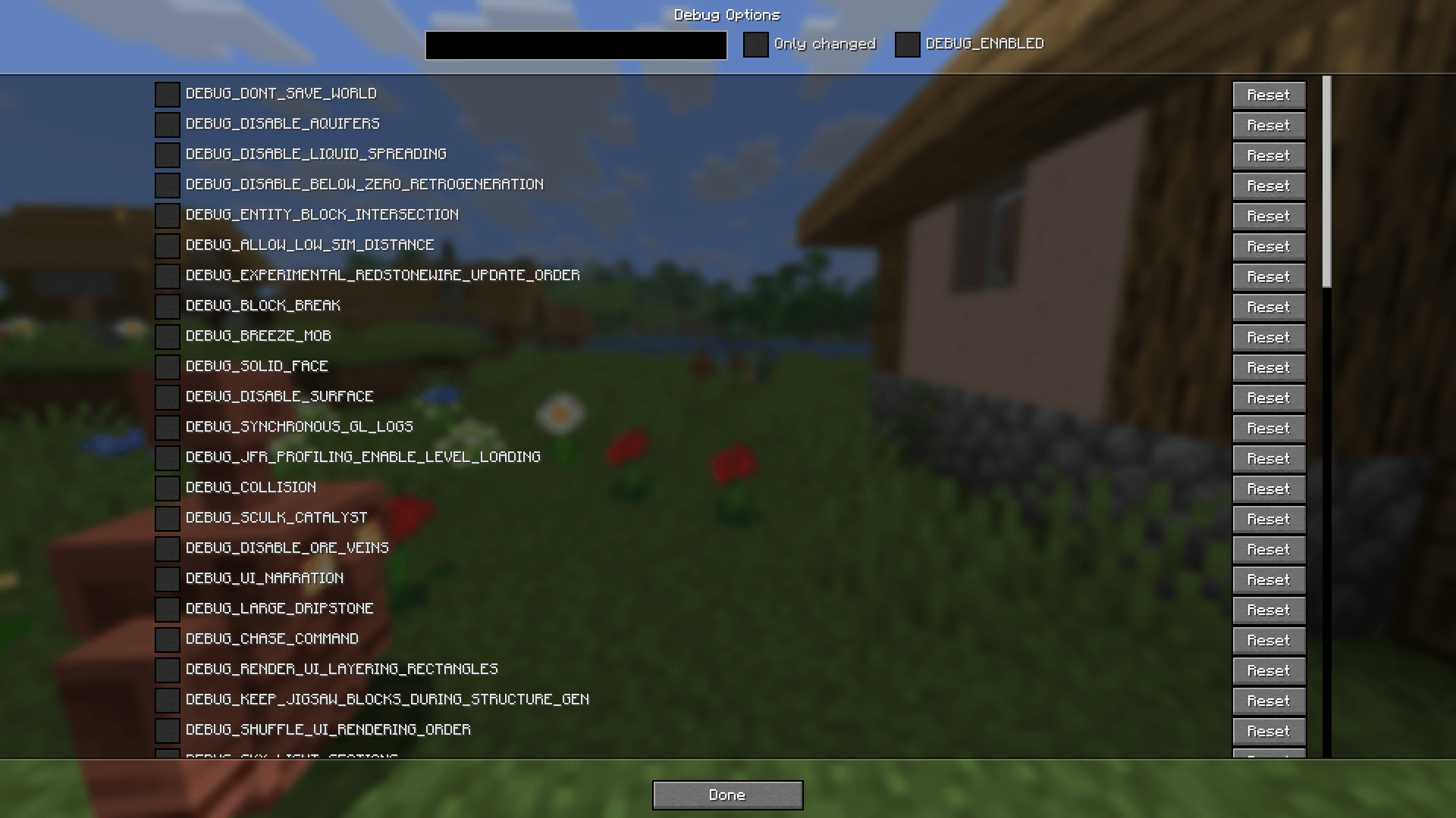 Debug Options - Minecraft Mods - CurseForge