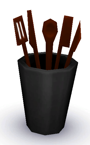 Rose Glitter Knife set/Kitchen untesils - Gallery - The Sims 4 Build ...