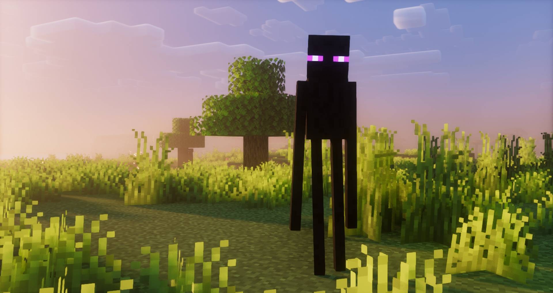 Thumbnail Minecraft Dungeons style eyes