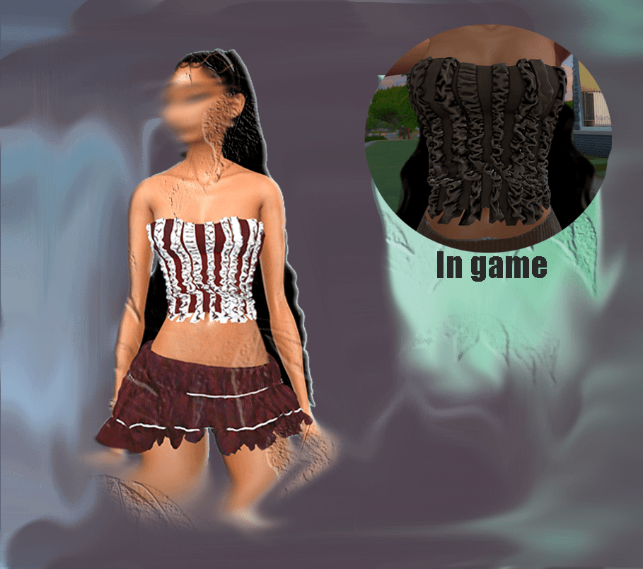 Ruffle Tops ʚ♡ɞ - The Sims 4 Create a Sim - CurseForge