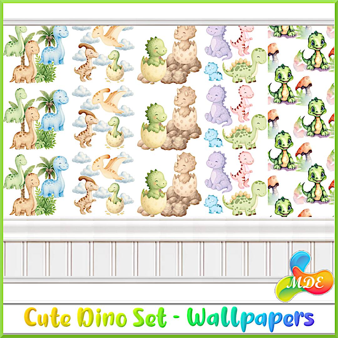 Cute Dino Set