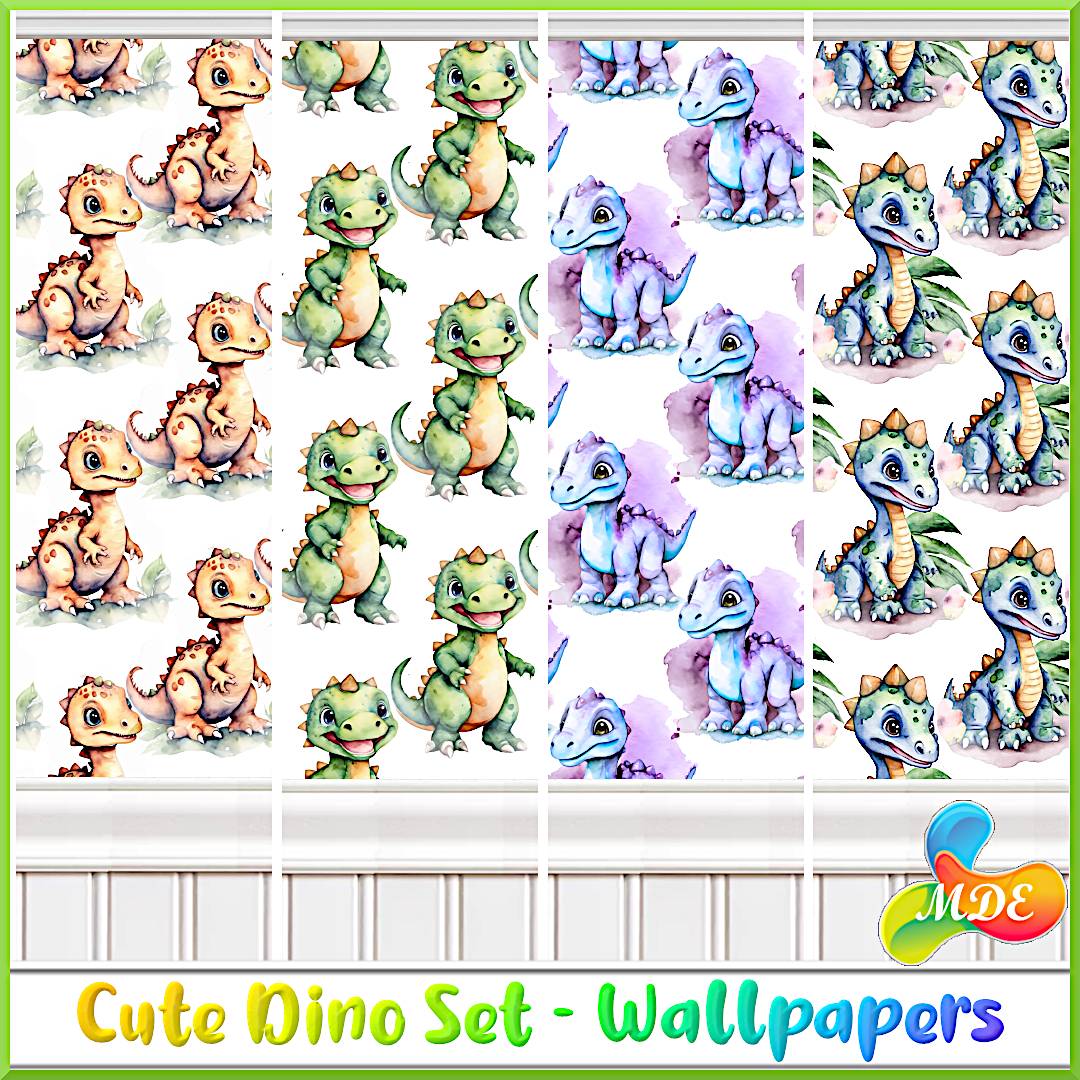 Cute Dino Set