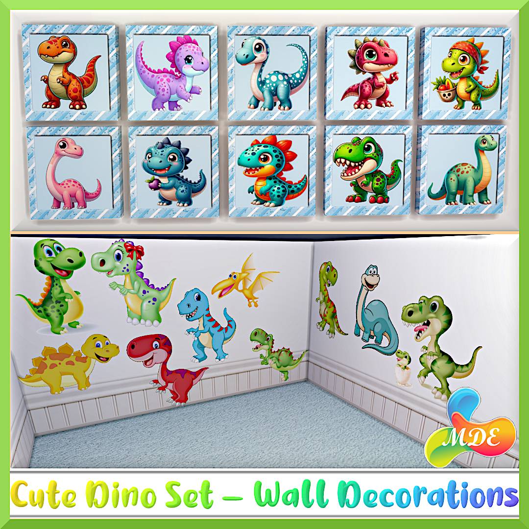 Cute Dino Set