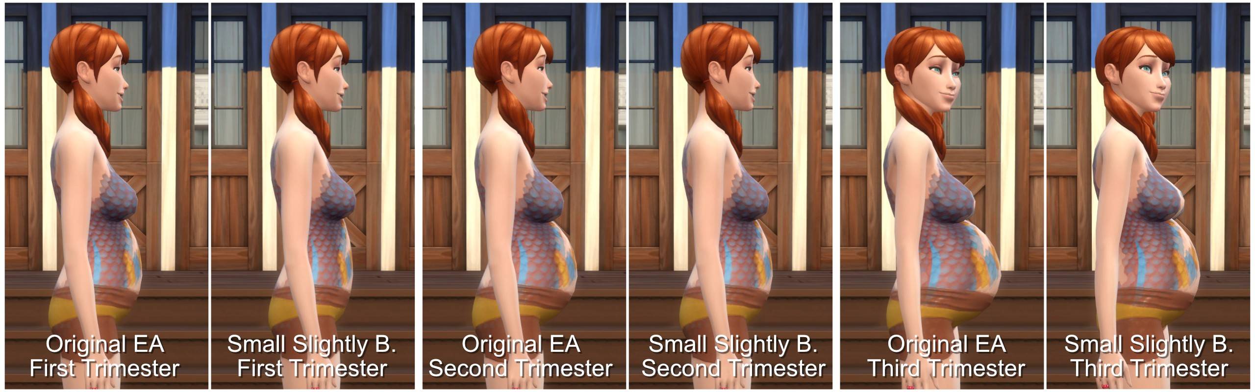 Small Slighty Bigger Belly