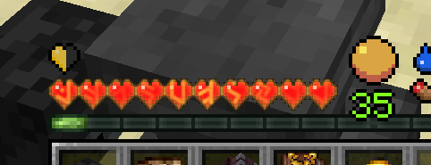 The original Runic Shielding HUD restored from 1.7.10.