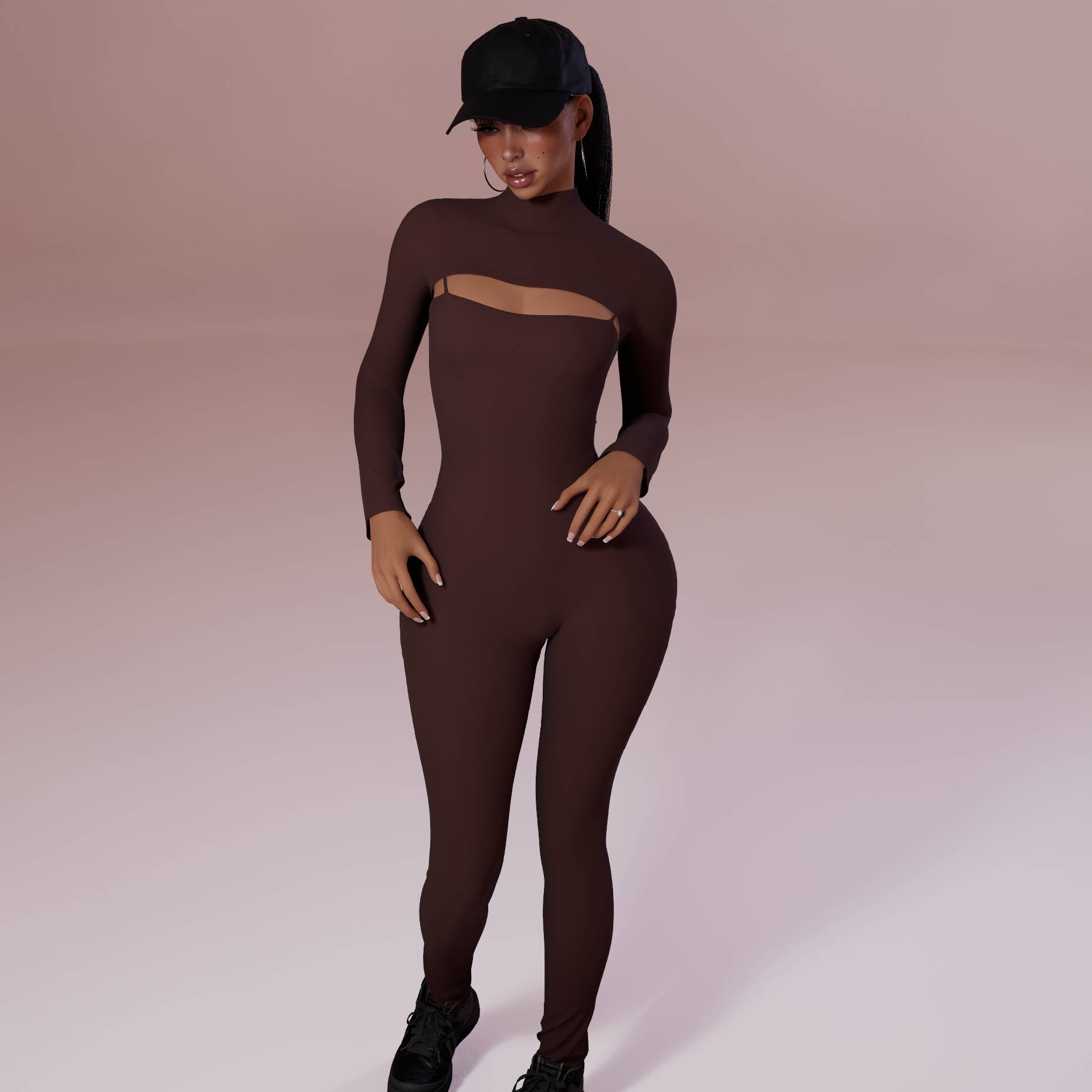 Bodysuit Turtleneck | Golden Hour Collection