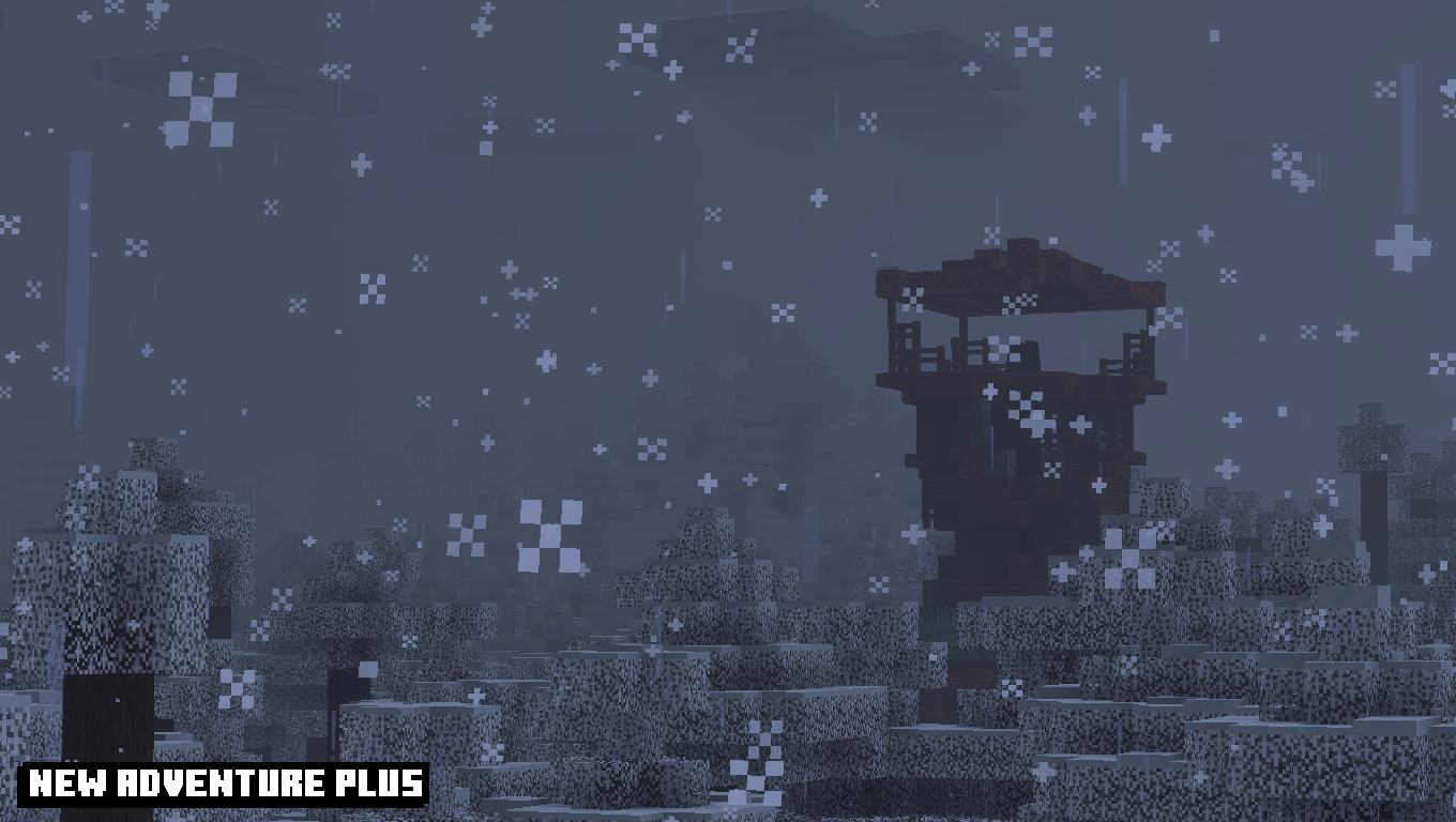 This tower can be found in the taiga. There's a lot of gravel in its basement. Maybe there's something underneath it.