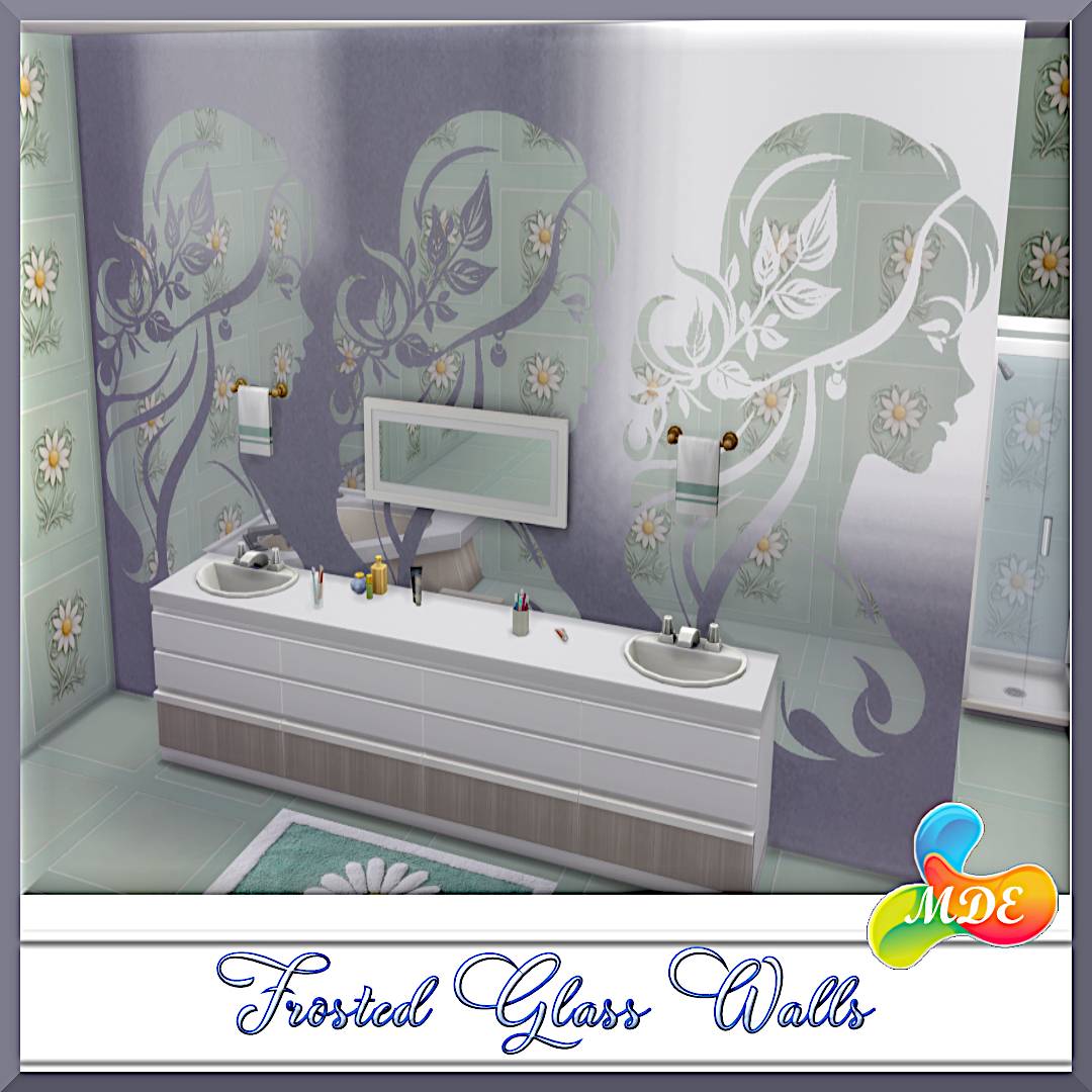 Frosted Glass Walls