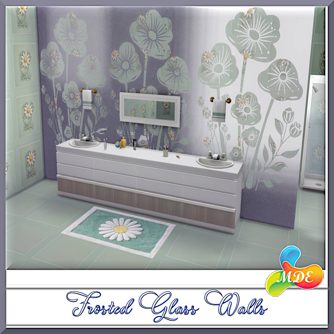 Frosted Glass Walls
