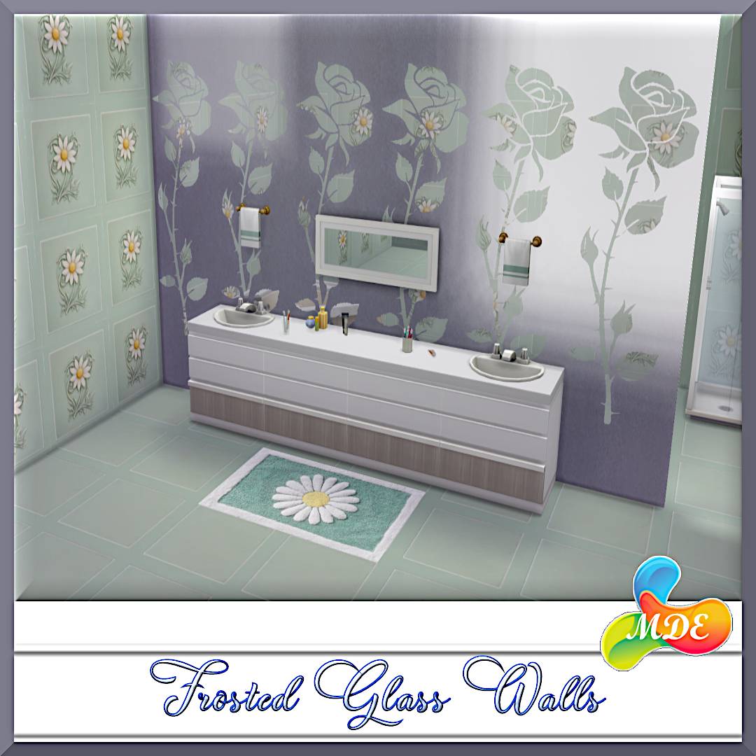 Frosted Glass Walls