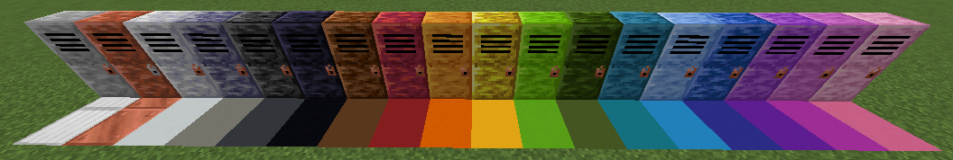 iron, copper, 16 colors