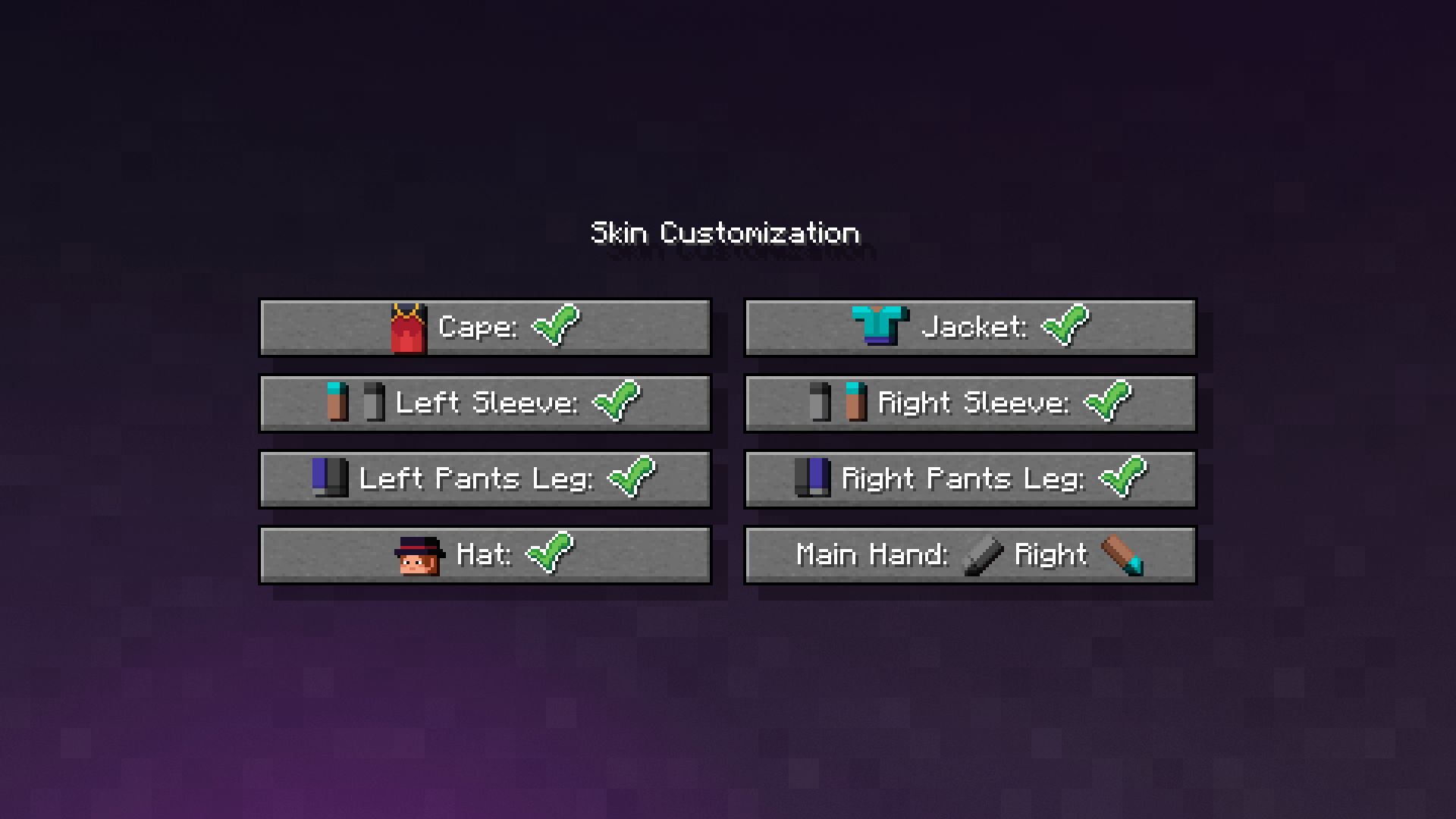 Skin Customization