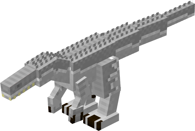 Leucistic Baryonyx