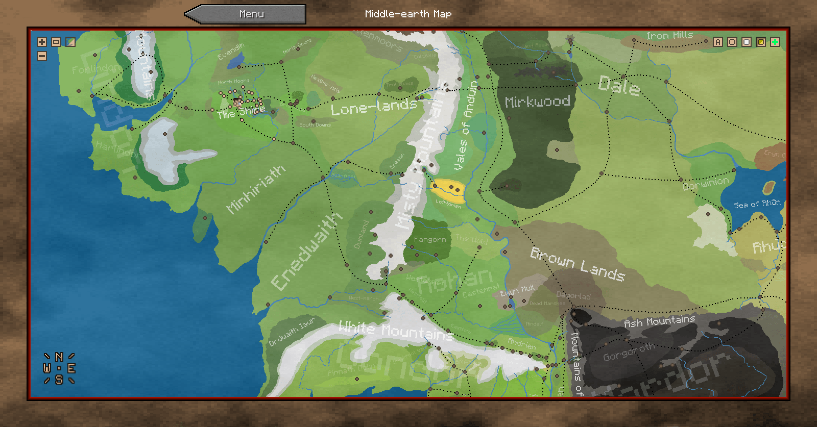 Jorney of MiddleEarth  - The Lord of the Rings - LOTR - Hobbit game screenshot