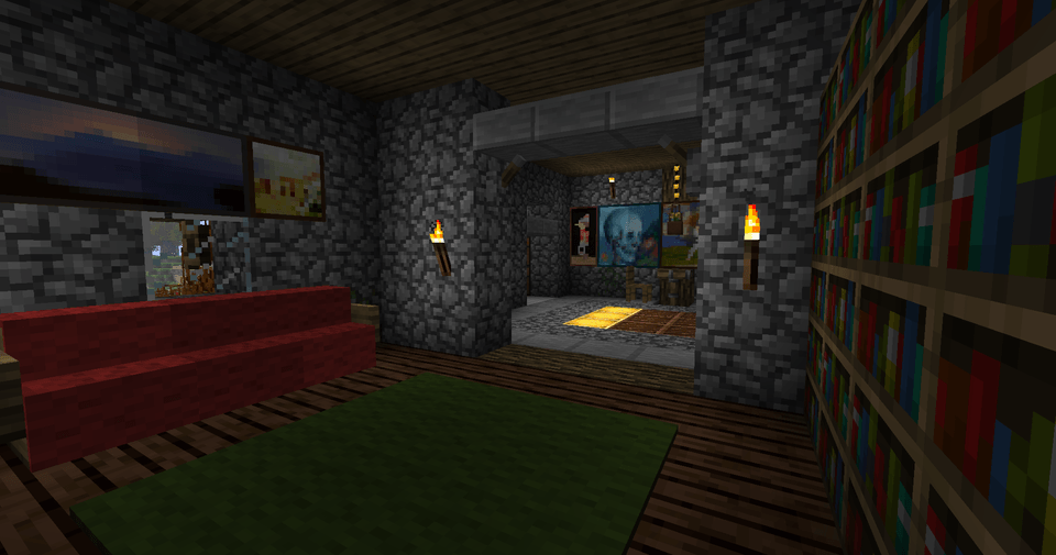 Thumbnail The interior of a player's house on the Community Server (v1.1)