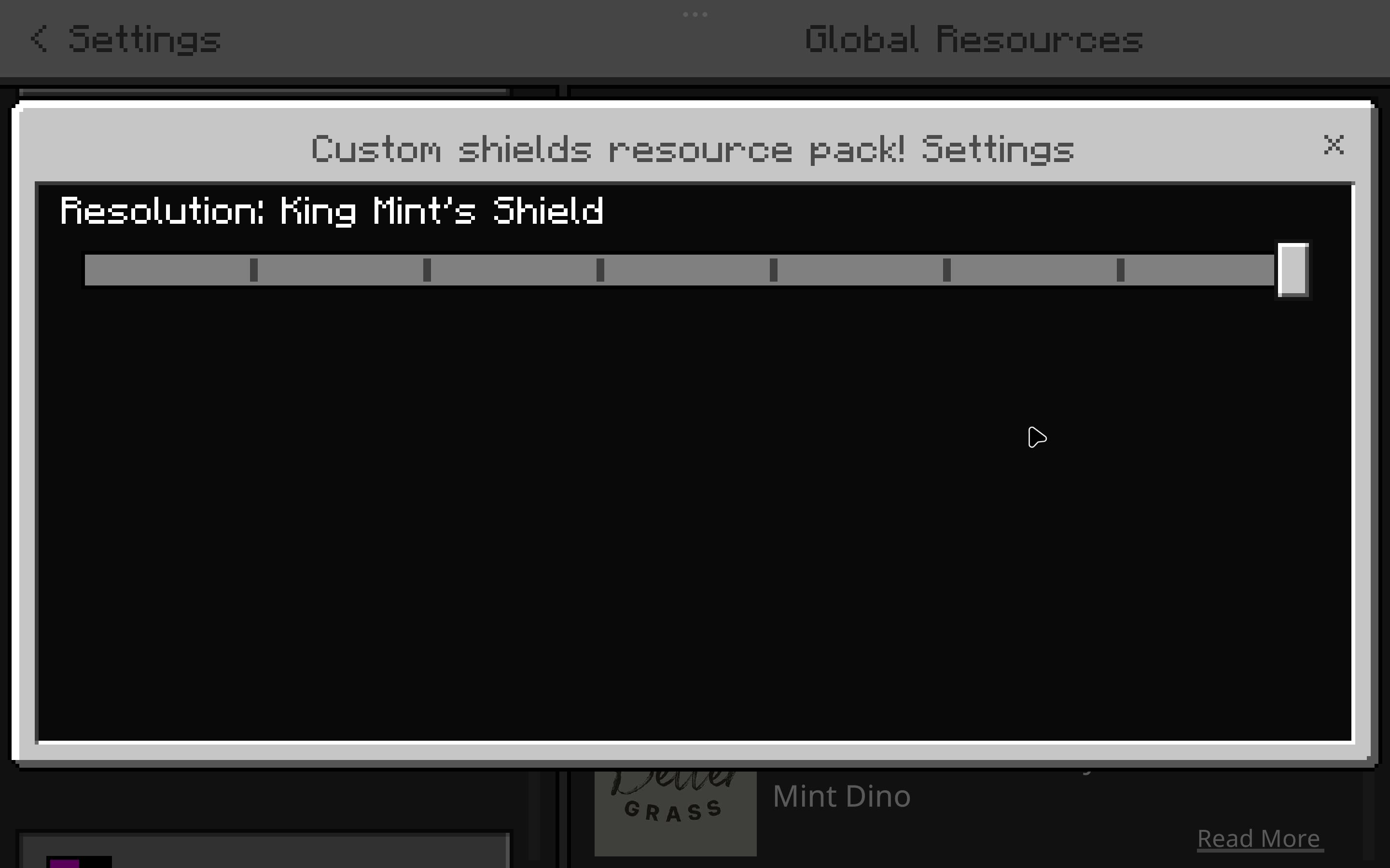 Mint Dino's Custom Shields - Minecraft Bedrock Texture Packs - CurseForge