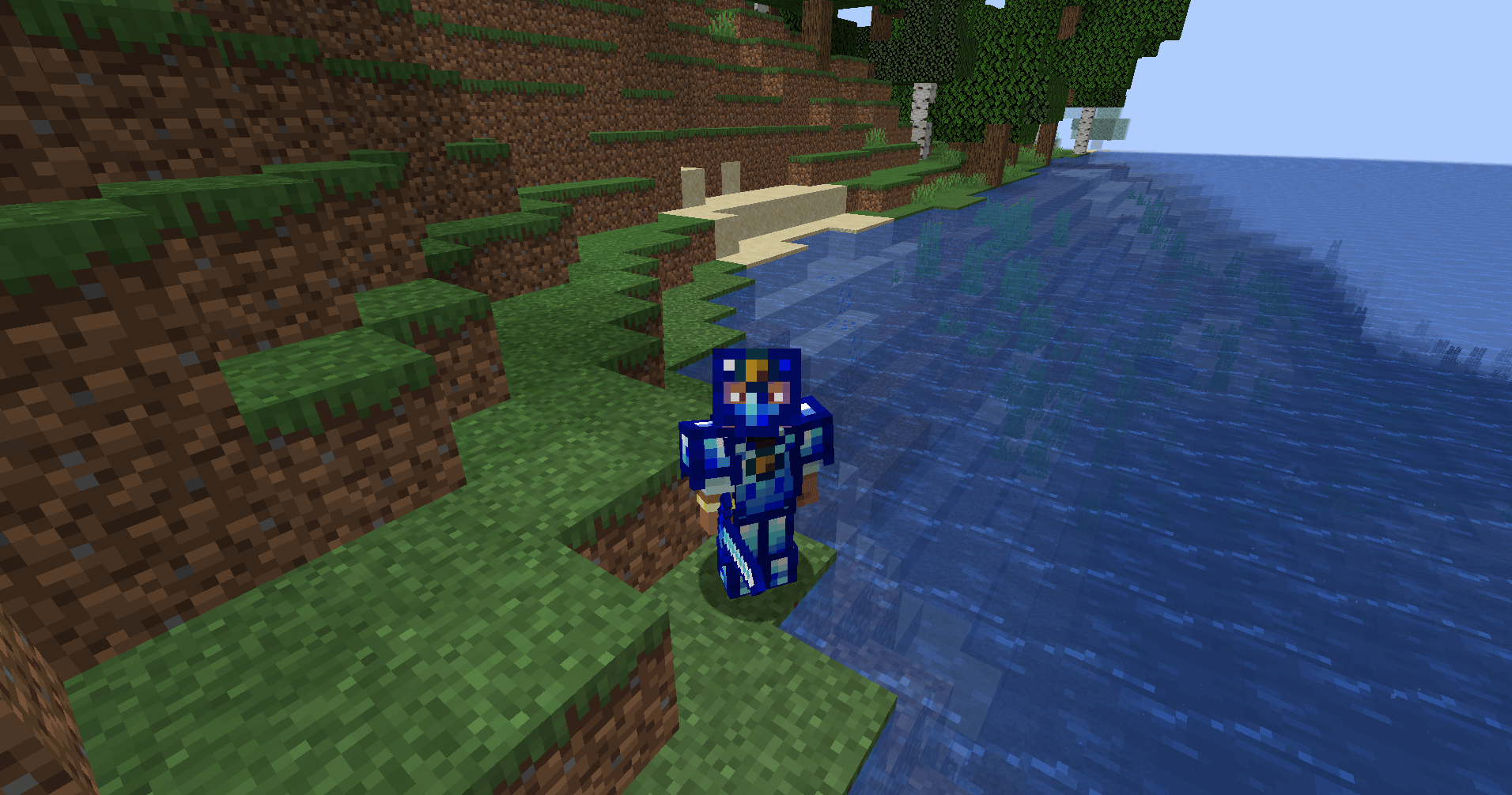 Aquamarine Armor and Sword