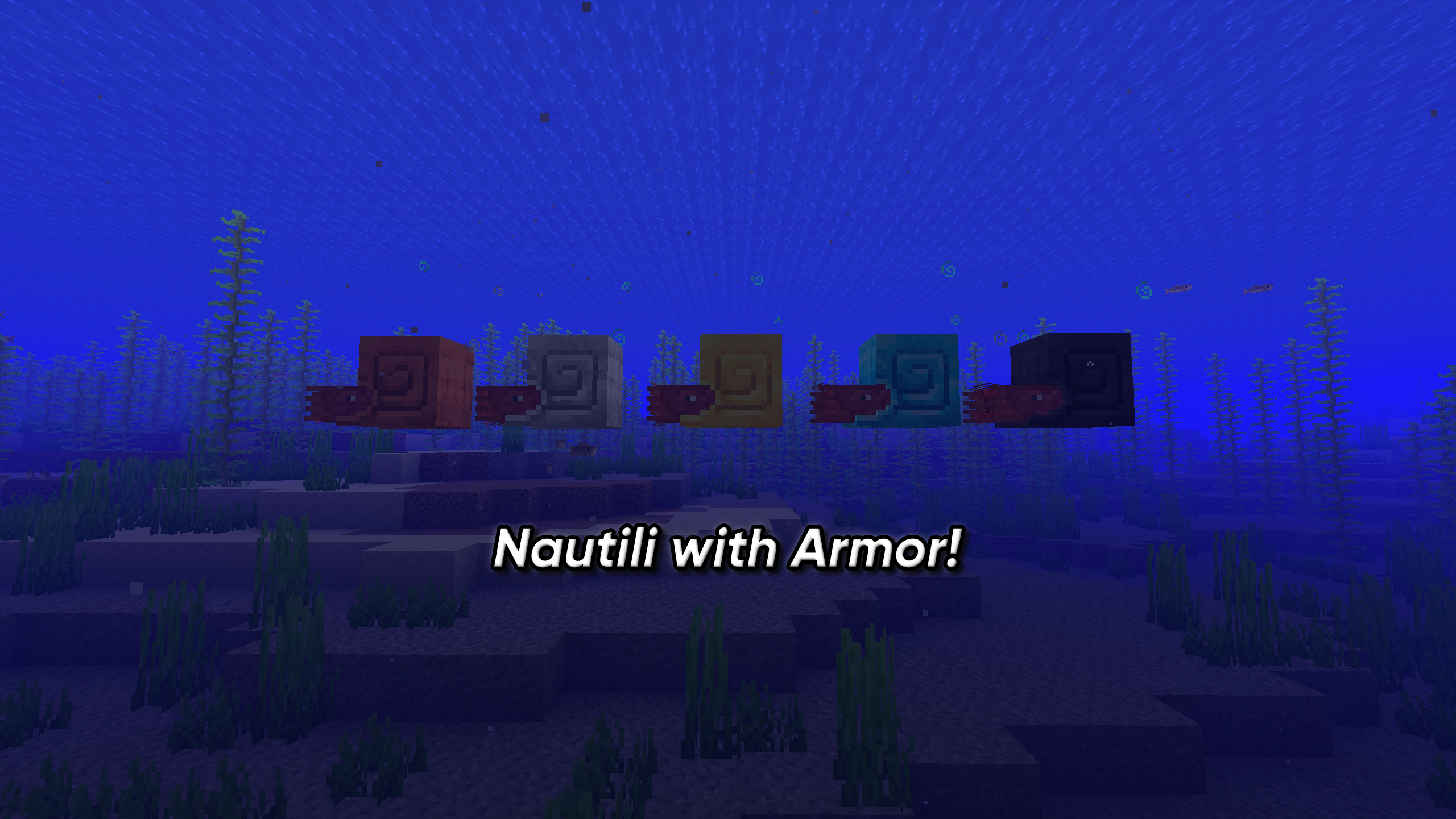 Thumbnail All variants of armor: copper, iron, gold, diamond, netherite!