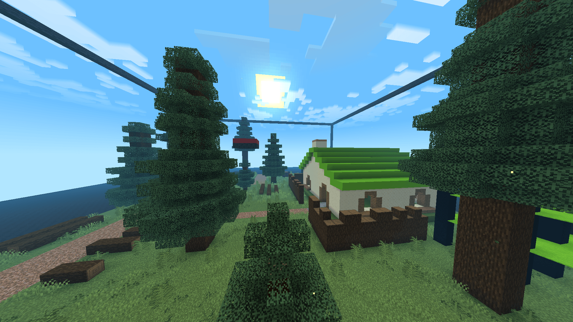 Thumbnail The pine forest map, a beginner friendly map.
