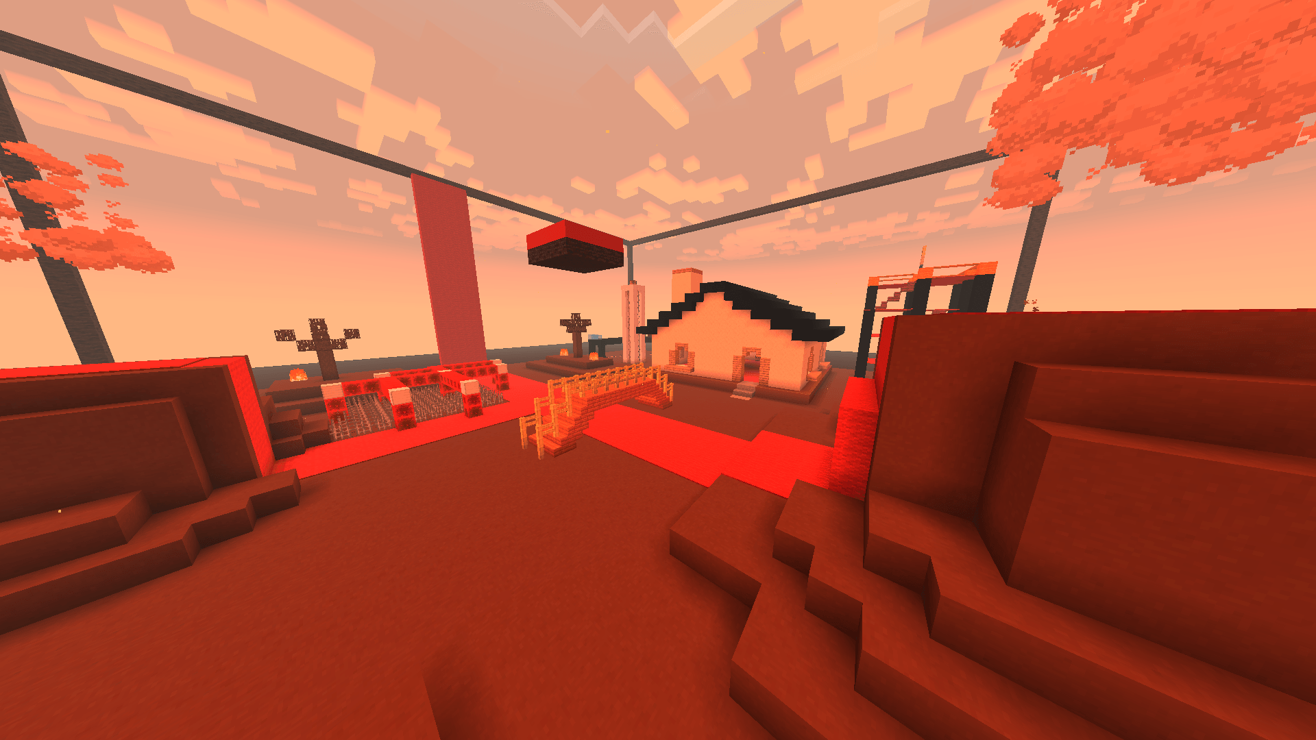 Thumbnail The red volcano map, an intermediate map.