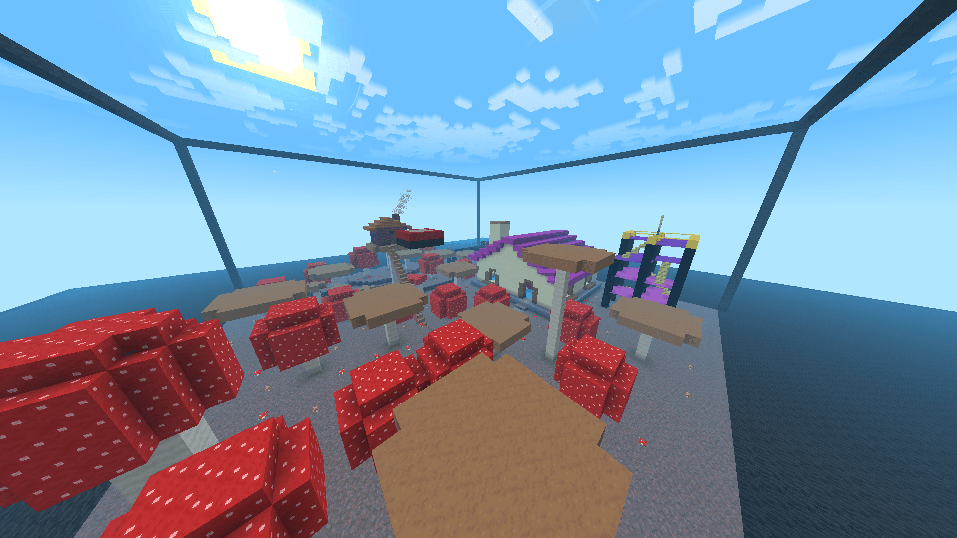 Thumbnail The mushroom map, a beginner friendly map.