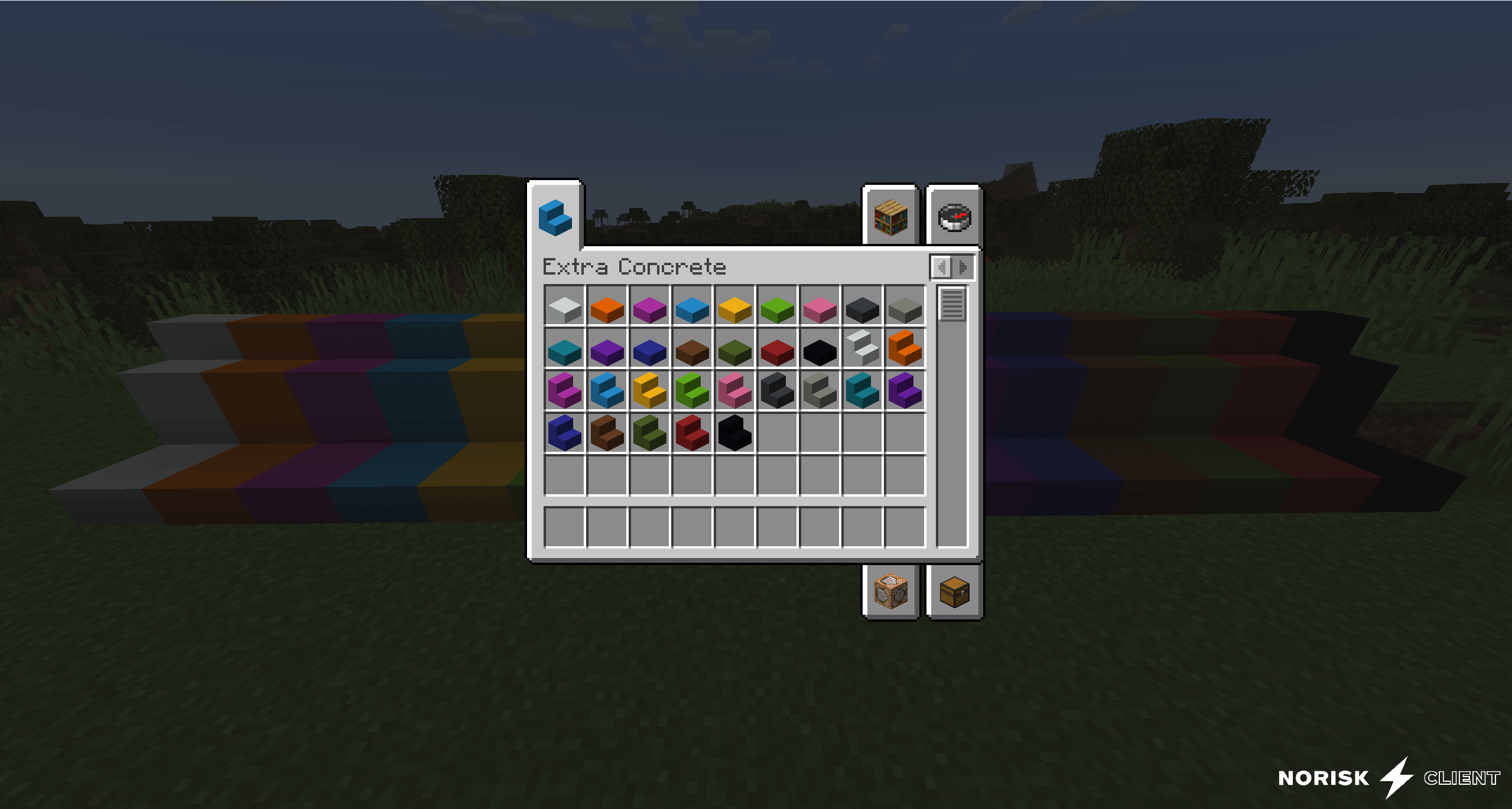 Extra Concrete Gallery Minecraft Mods Curseforge