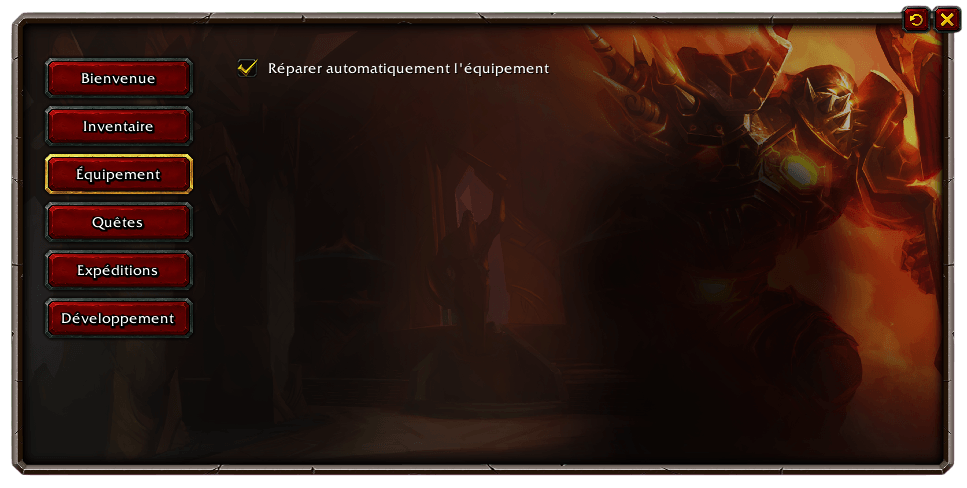 Équipement