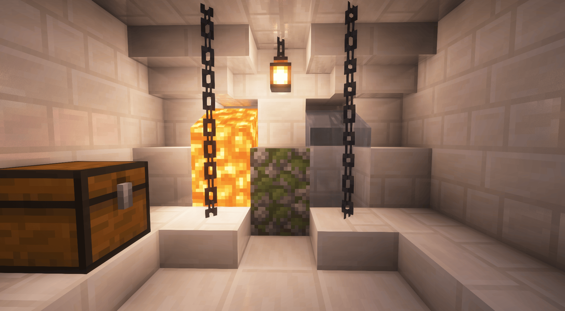 Thumbnail ⛏️ A simple mossy cobblestone generator farm.