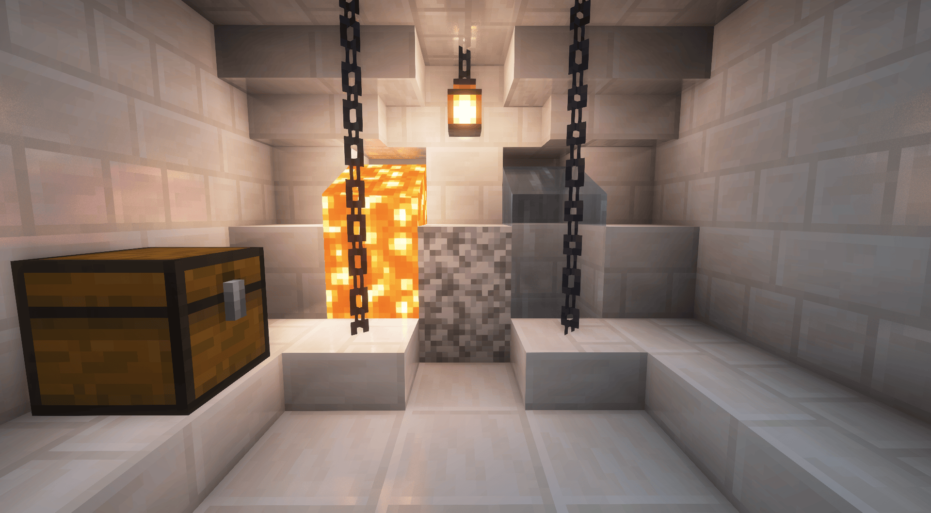 Thumbnail ⛏️ A simple diorite generator farm. Great for builders who need lots of decorative blocks.