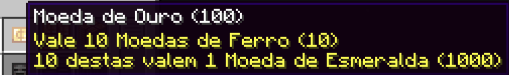 Nome customizado com Valor da Moeda